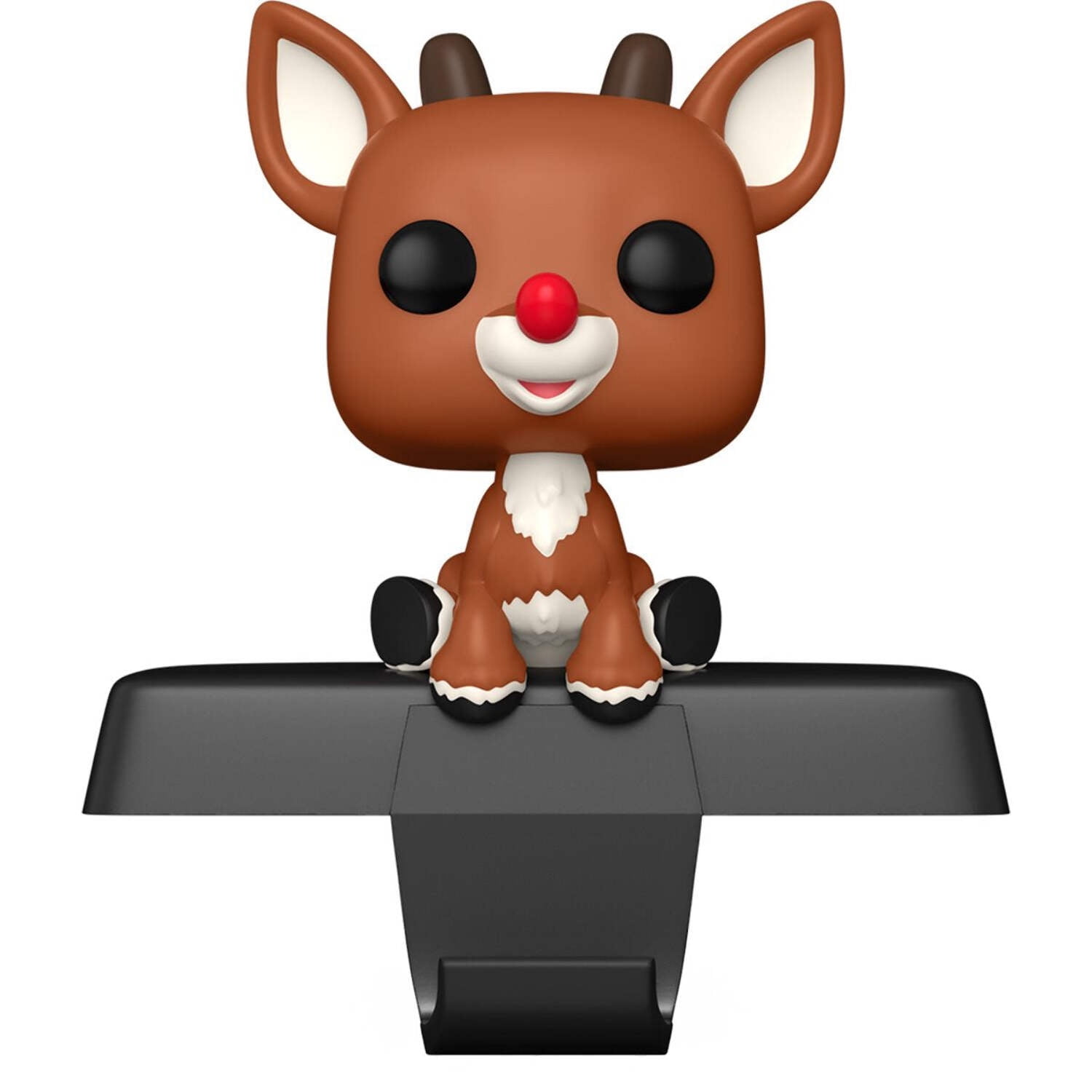 Rudolph Red-Nosed Reindeer Edge-Sitter Stocking Holder