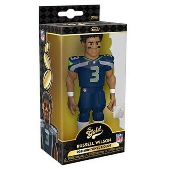 FUNKO GOLD 5 NFL: Seahawks- Russell Wilson (Home Uniform)(Styles May Vary)