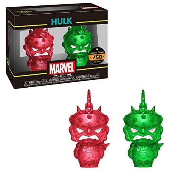 FUNKO HIKARI XS: Marvel - Hulk 2PK (Red & Green)
