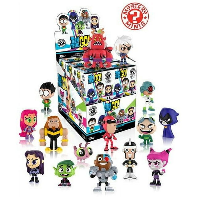 FUNKO MYSTERY MINI: Teen Titants Go! S1 Blind Box (One Figure Per Purchase)
