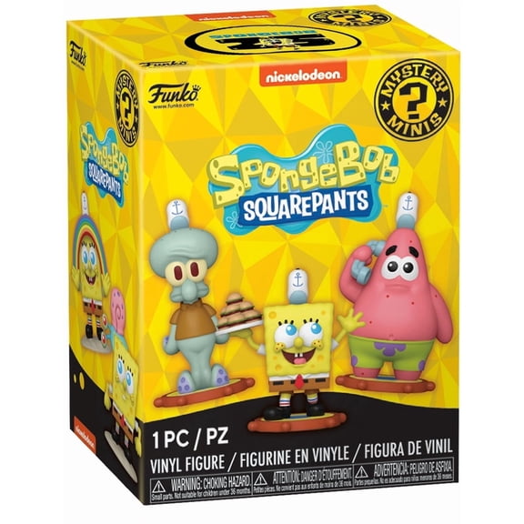 Funko Mystery Mini: SpongeBob Squarepants, 25th Anniversary (One Random Mystery Mini per Transaction)