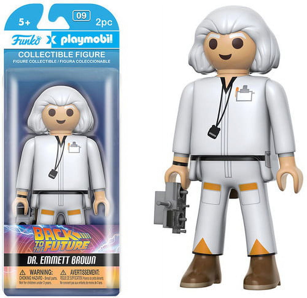 バック・トゥ・ザ・フューチャー　ファンコ　プレイモービル FUNKO PLAYMOBIL: BACK TO THE FUTURE - DOC - Walmart.com