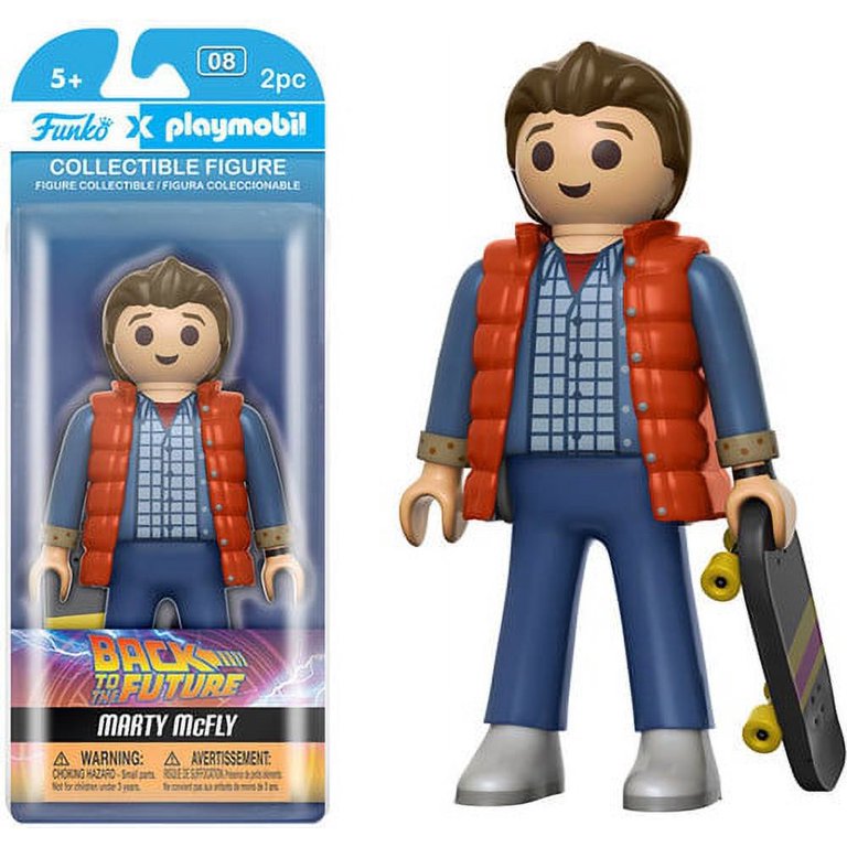 バック・トゥ・ザ・フューチャー　ファンコ　プレイモービル FUNKO PLAYMOBIL: BACK TO THE FUTURE - MARTY - Walmart.com