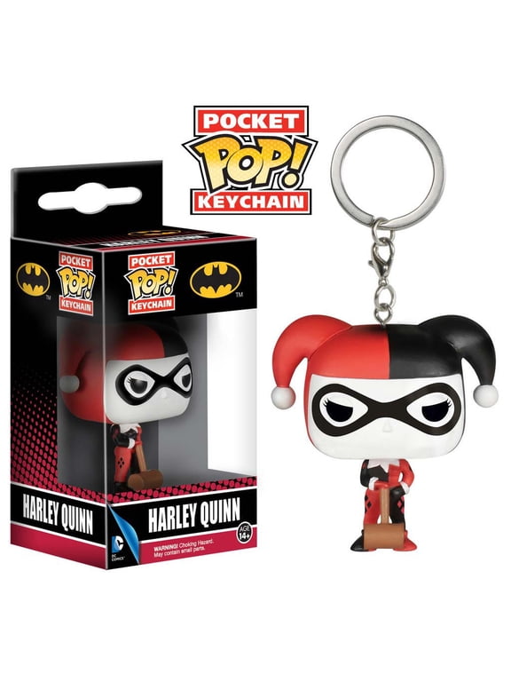 POCKET POP! KEYCHAIN: DC COMICS - HARLEY QUINN