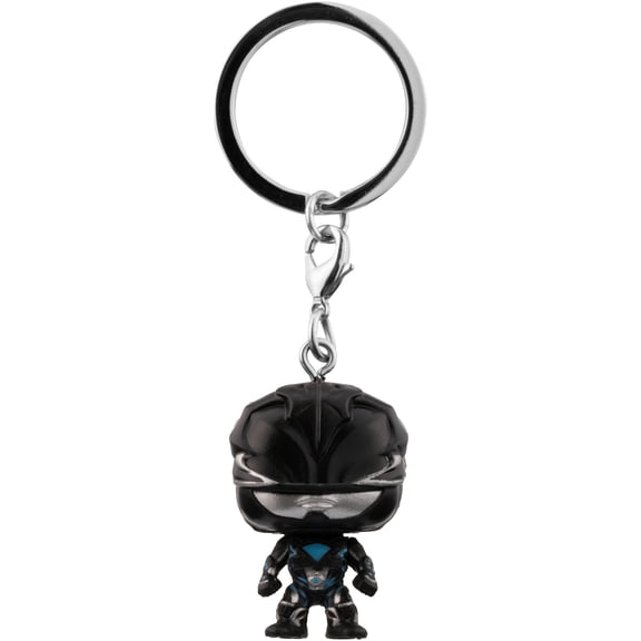 Pop! Power Rangers Black Ranger Pocket Keychain