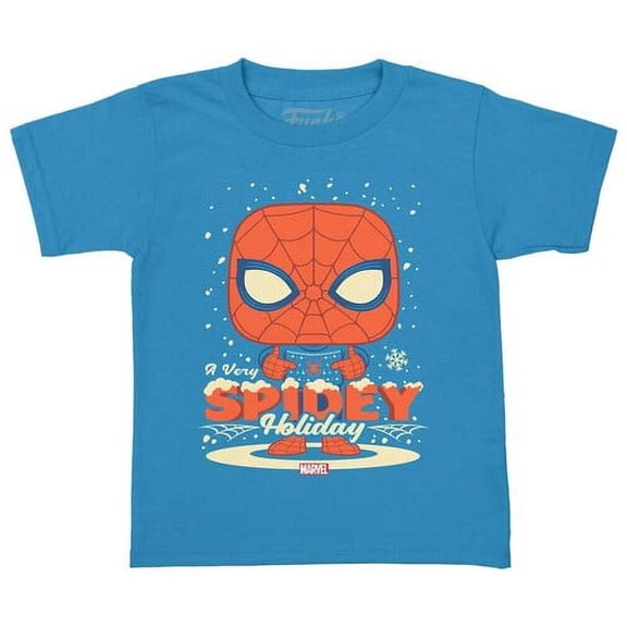 FUNKO POCKET POP! & TEE: Marvel - Holiday Spiderman - L  [APPAREL] L Shirt, Vinyl Figure