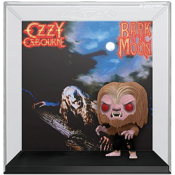 FUNKO POP! Cover with Case: Ozzy Osbourne - Bark at the Moon (Flocked)