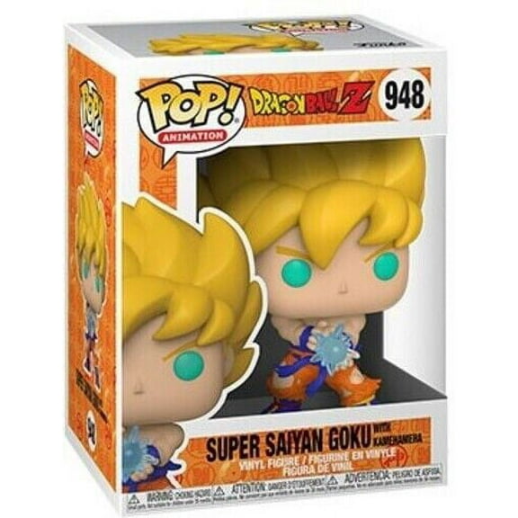 FUNKO POP! ANIMATION: Dragon Ball Z - SS Goku w/ Kamehameha Wave [New Toy]