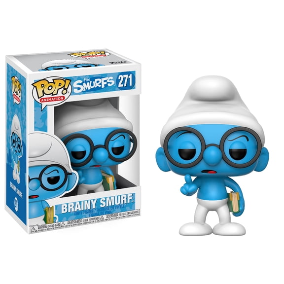 Funko POP Animation: Smurfs - Brainy Smurf