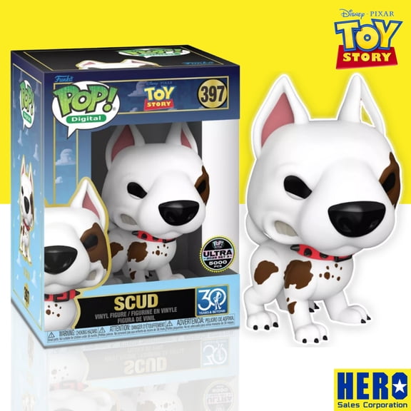 FUNKO POP! DIGITAL DISNEY PIXAR TOY STORY SCUD #397 ULTRA LIMITED EDITION 4835 PCS