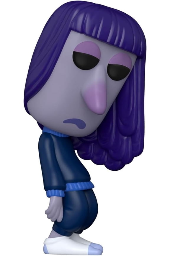 Pop! Disney: Inside Out 2– Ennui Vinyl Figures, with Collectible