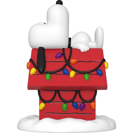 Charlie Brown X-mas Snoopy Doghouse Pop Figure, Not Mint