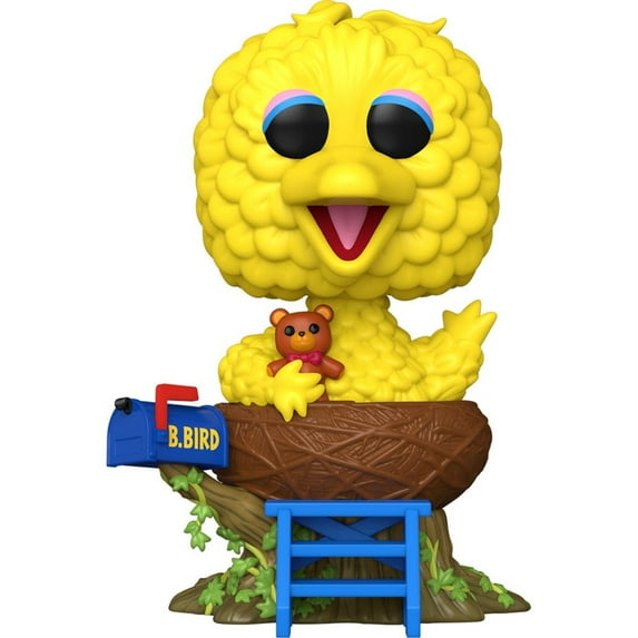 Sesame Street Big Bird in Nest Deluxe Pop! Vinyl Figure