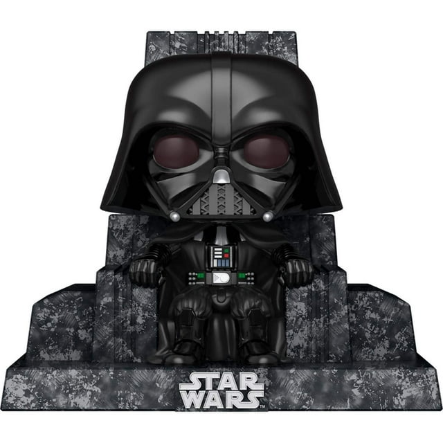 SW Dark Side Darth Vader Throne Deluxe Pop Figure, Not Mint