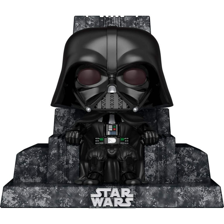 s*4様 【限定版】Funkoファンコ　Star Wars Darth Vade SW Dark Side Darth Vader Throne Deluxe Pop Figure, Not Mint