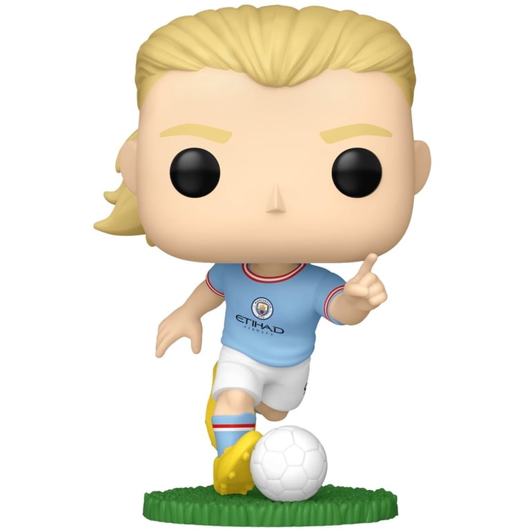 Funko, POP! Football, Manchester City FC Erling Haaland, 4.2-inch