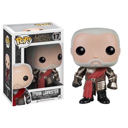 FUNKO POP GAME OF THRONES TYWIN LANNISTER #17 Silver Armor 1st Version