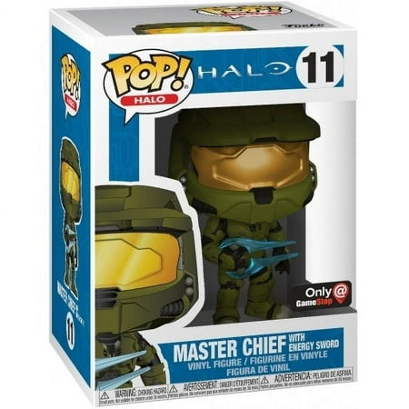 FUNKO POP HALO #11 MASTER CHIEF WITH ENERGY SWORD VAULTED VINYL FIGURE