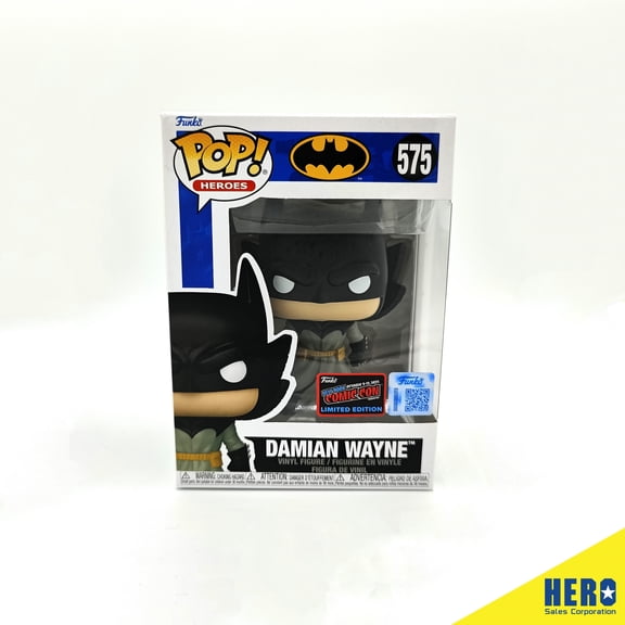 FUNKO POP! HEROES BATMAN DAMIAN WAYNE #575 NEW YORK COMIC CON 2025 LIMITED EDITION