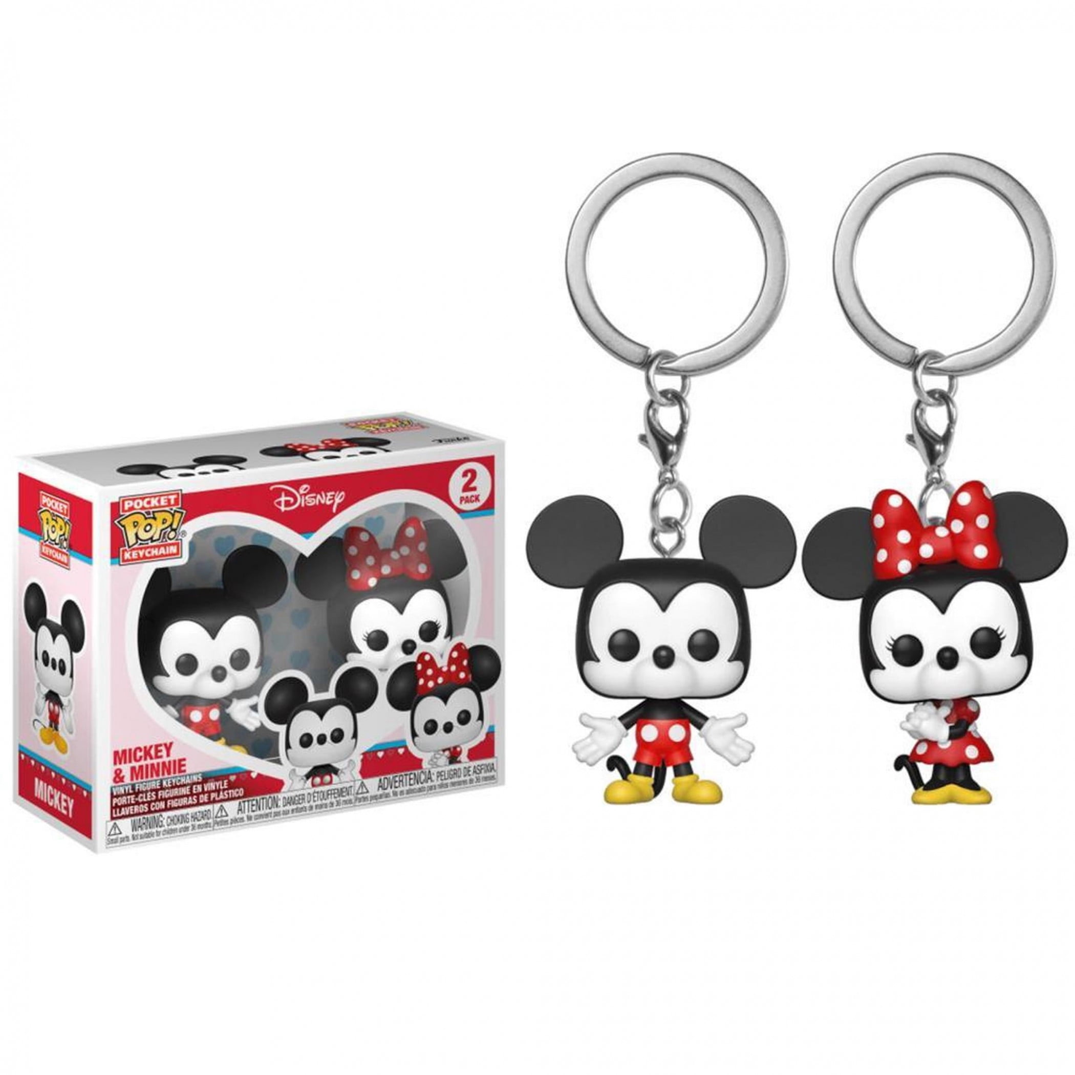 FUNKO POP! KEYCHAIN: Disney - Mickey & Minnie 2PK 