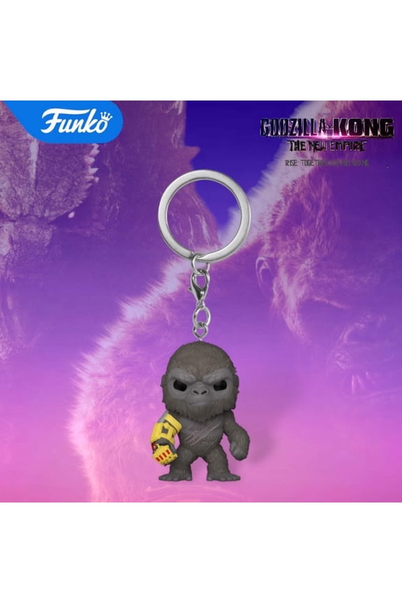 POP! KEYCHAIN: Godzilla vs Kong - Kong with Mechanical Arm, Funko, Gifts