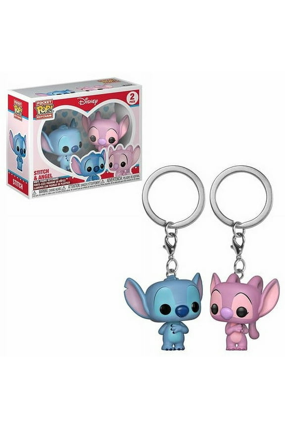 POP! KEYCHAIN: Lilo & Stitch - Stitch & Angel 2PK