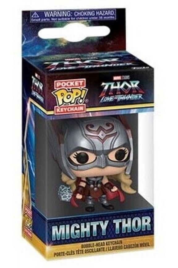 POP! KEYCHAIN: MARVEL: Thor - Love and Thunder Mighty - Thor [New Toy]