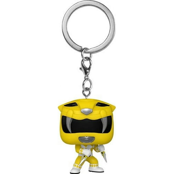 FUNKO POP! KEYCHAIN: Mighty Morphin Power Rangers 30th - YLW Ranger, Funko, Gifts