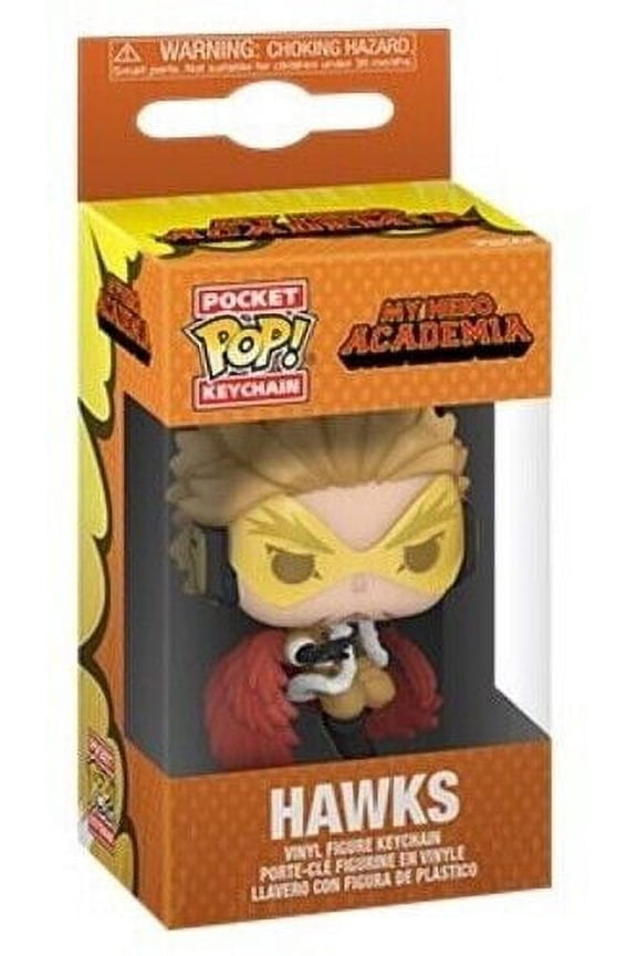 KEYCHAIN: My Hero Academia- Hawks [New Toy] Vinyl Figure