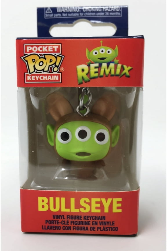 POP! KEYCHAIN: Pixar- Alien as Bullseye