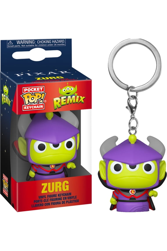 POP! KEYCHAIN: Pixar- Alien as Zurg