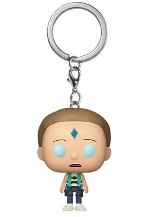 POP! KEYCHAIN: Rick & Morty - Floating Death Crystal Morty, Funko, Gifts