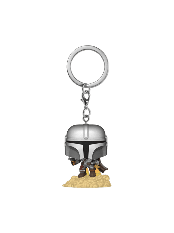POP! KEYCHAIN: Star Wars - The Mandalorian - Mando with Blaster, Funko, Gifts