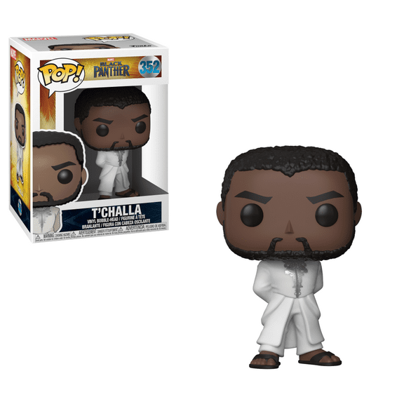 FUNKO POP! MARVEL: Black Panther Robe (White)