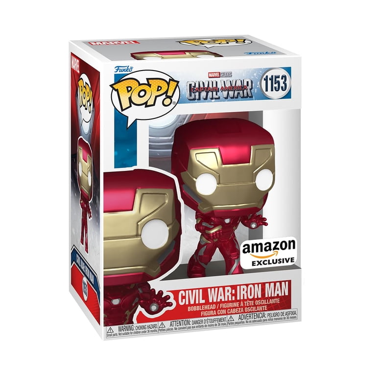 FUNKO POP! MARVEL: Captain America: Civil War - Iron Man (LATAM