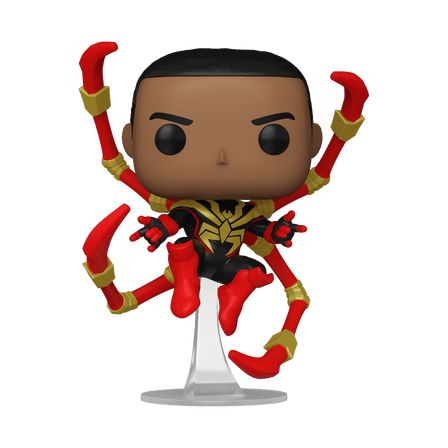Funko POP Marvel: Spider-Man Comics- Miles Iron Spider with Possible Chase Collectible Vinyl Figure