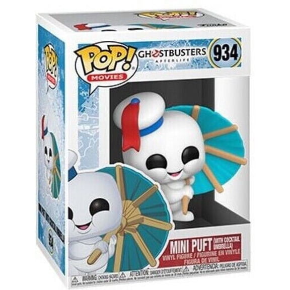 FUNKO POP! MOVIES: Ghostbusters: Afterlife - Mini Puft with Cocktail Umbrella