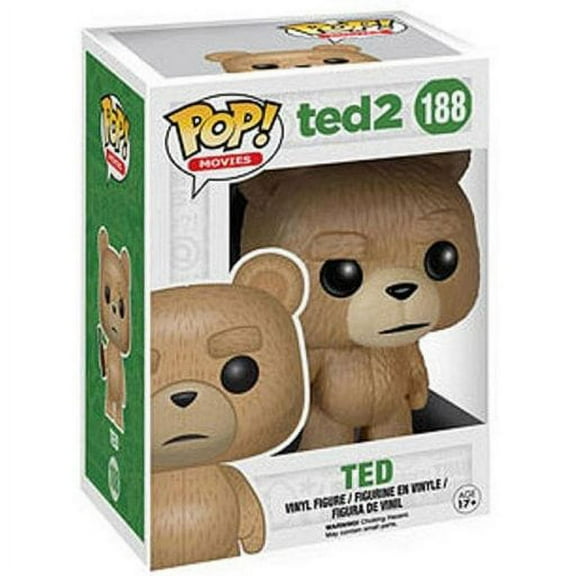 FUNKO POP MOVIES TED 2 #188 TED with BEER VAULTED VINYL FIGURE