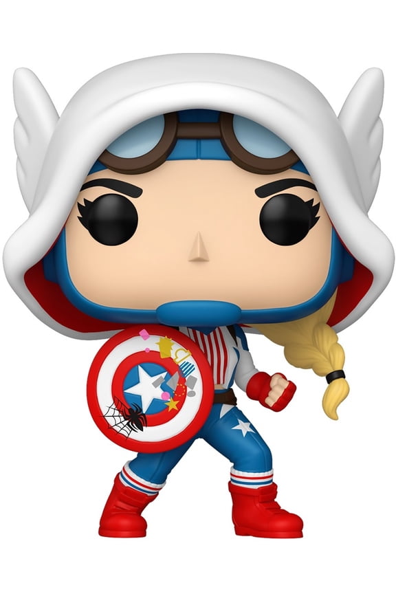 POP! Marvel: Spider-Gwen Gwenverse - Captain America Gwen