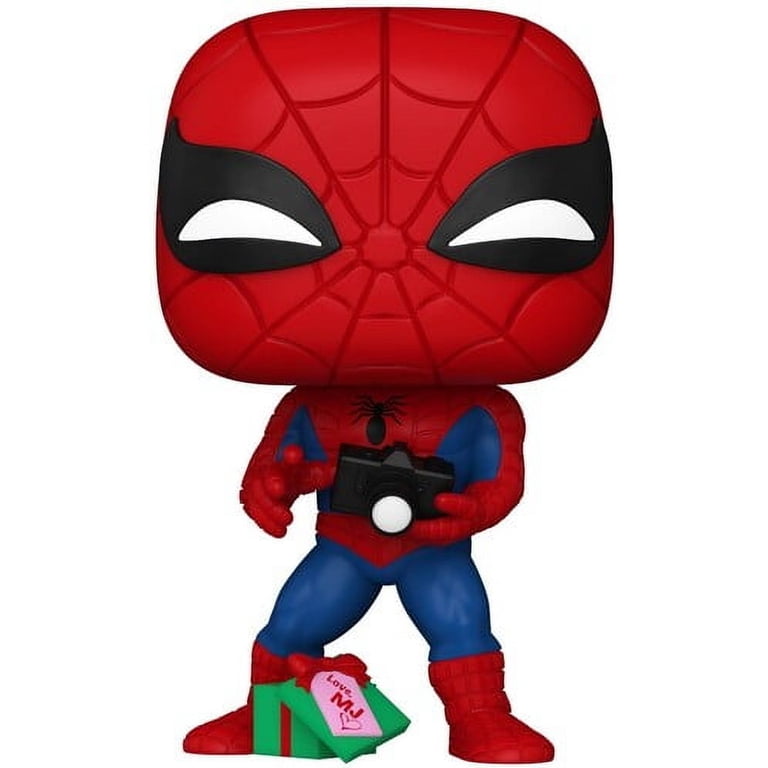 FUNKO POP! Marvel: Spiderman with Open Gift, Funko, Gifts