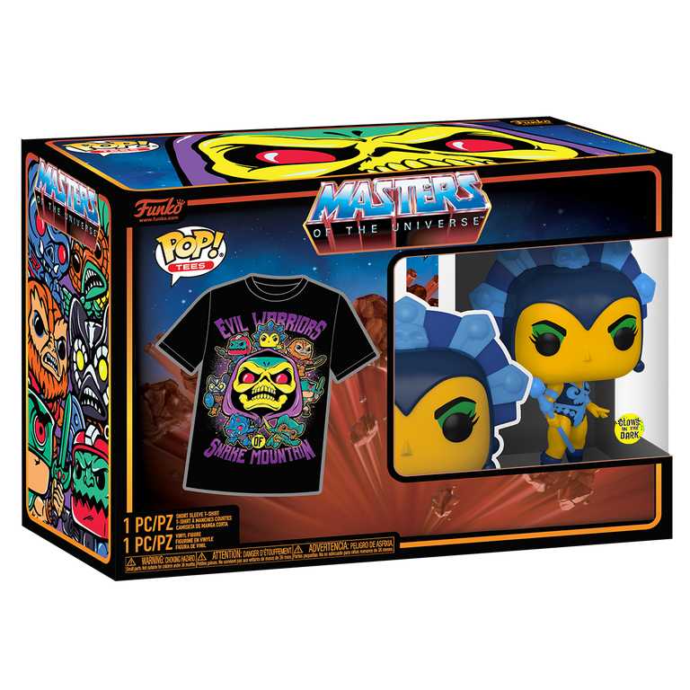 FUNKO POP! Masters Of The Universe Evil Lyn Figure & T-Shirt