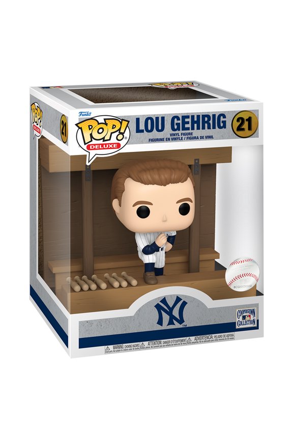 Lou Gehrig New York Yankees Pop! Deluxe #21 Vinyl Figure