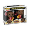 thumbnail image 1 of Clyde Drexler and Hakeem Olajuwon Houston Rockets NBA Jam Funko Pop! Vinyl Figure Two-Pack, 1 of 3