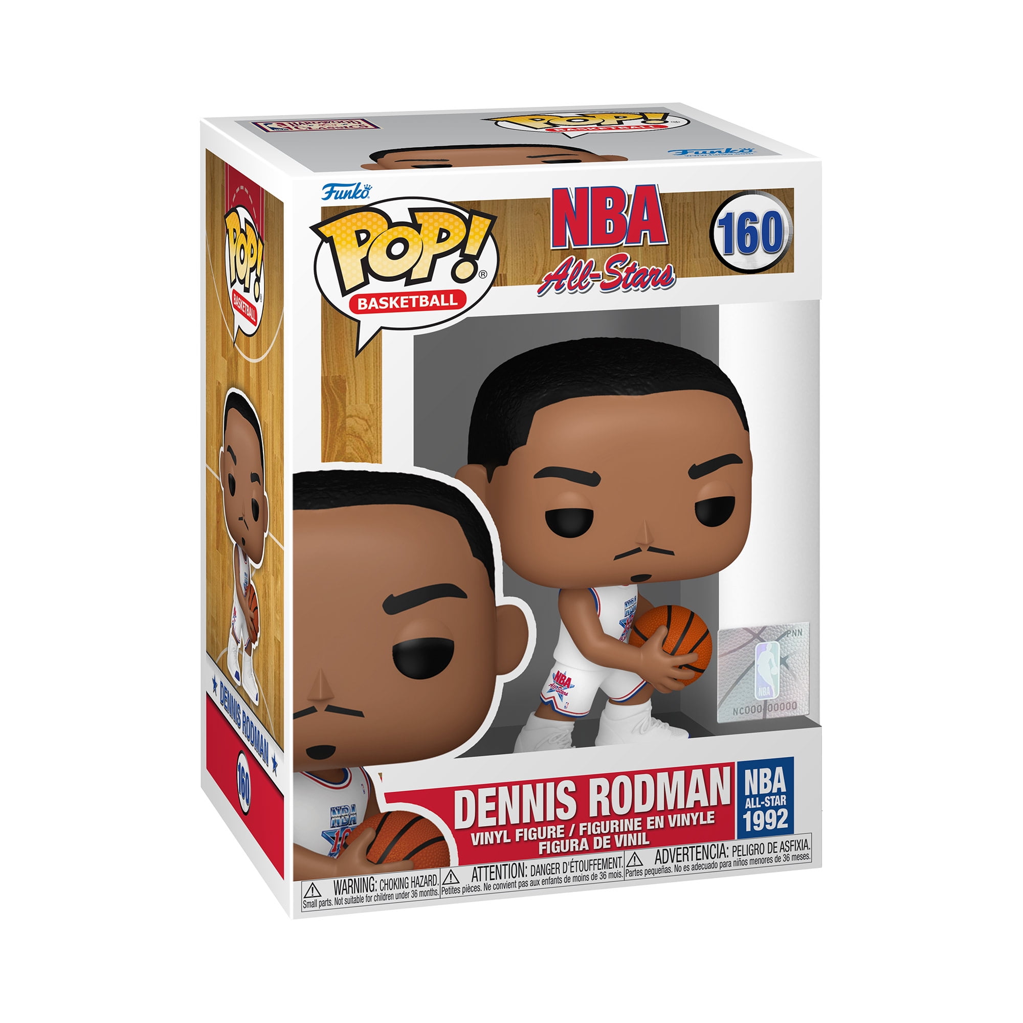 Dennis Rodman 1992 NBA All-Star Game #160 Funko Pop! Vinyl Figure