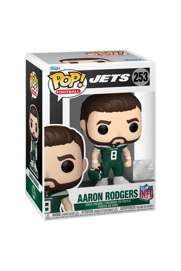 Aaron Rodgers New York Jets #253 Funko Pop! Vinyl Figure