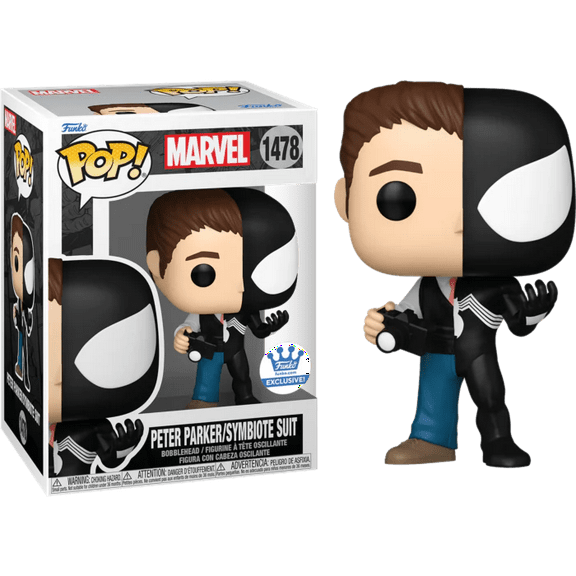 FUNKO POP! PETER PARKER/SYMBIOTE SUIT #1478