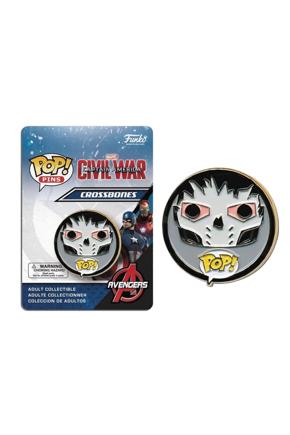 POP PINS: CIVIL WAR - CROSSBONES