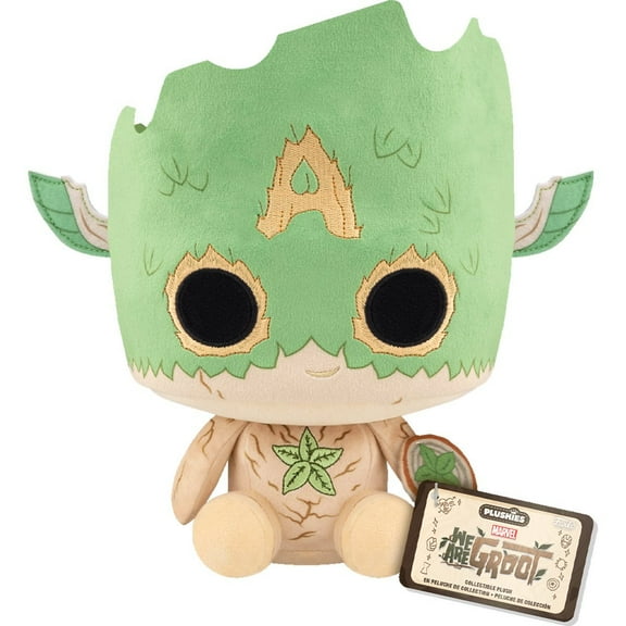 Funko Pop! Plush: Marvel's We Are Groot 85th Anniversary - 7" Groot as Captain America
