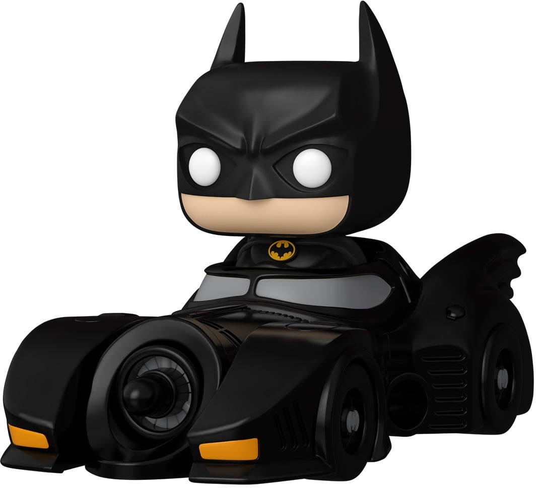Funko Pop! Rides Deluxe Dc: Batman - Batman With Batmobile, 85th Anniversary