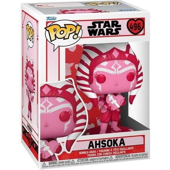 FUNKO POP! STAR WARS: Valentines - Ahsoka [New Toy]